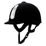 Manken Equestrian Helmet Velvet Horse Riding Hat Sport Helmets with CE Certification for Men Women Children (62cm)