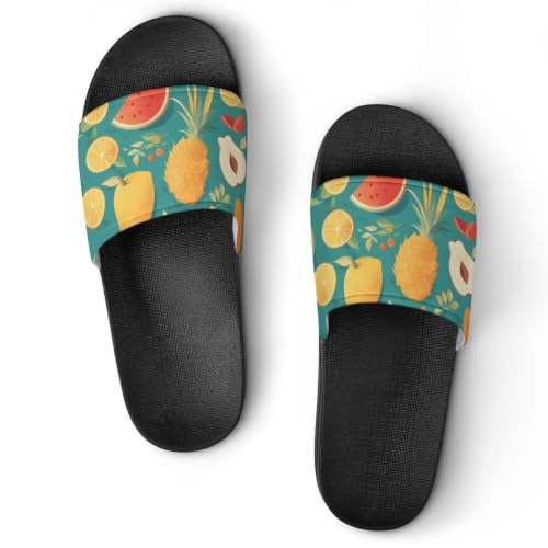 Pantoufles de Bain Antidérapantes : Claquettes Pastèque 37