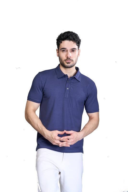 Image of Interwove Bamboo Knitted Polo T-Shirt