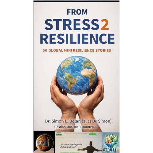 From Stress2Resilience Audiolibro Por Simon L. Dolan (Dr. Simon) arte de portada