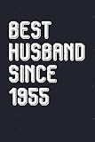 Photo Gallery best husband since 1955: daily notebook / journal gift with 100 lined pages, monthly tracker / 6x9 inches Photo Gallery best husband since 1955: daily notebook / journal gift with 100 lined pages, monthly tracker / 6x9 inches