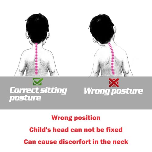 Image of Baby Car Seat Headrest, Toddler Neck Pillow for Car Seat & Stroller - Infant Head Band Strap for Sleeping Kids, Children, and Toddlers