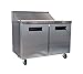 Hoshizaki CRMR48-8 S/S 48" Sandwich Top Refrigerator with 8 Pans