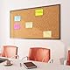 FunStick Selbstklebende Korkrolle 3mm Wandtapete Holz Kork Pinnwand Rolle Selbstklebend Heimbüro Schule Notiz Poster und Fotos Abnehmbare 30CM×1M Wanddekoration Wohnzimmer Korkplatte Dicke Rolle