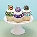 Disney's Zootopia Rings, Cupcake Decorations Featuring Judy Hopps, Nick Wilde & Flash Slothmore - 24 Pack