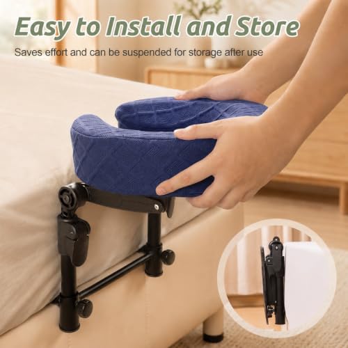 Image of Massage Headrest for Bed, Head Holder & Face Cradle with Face Down Pillow