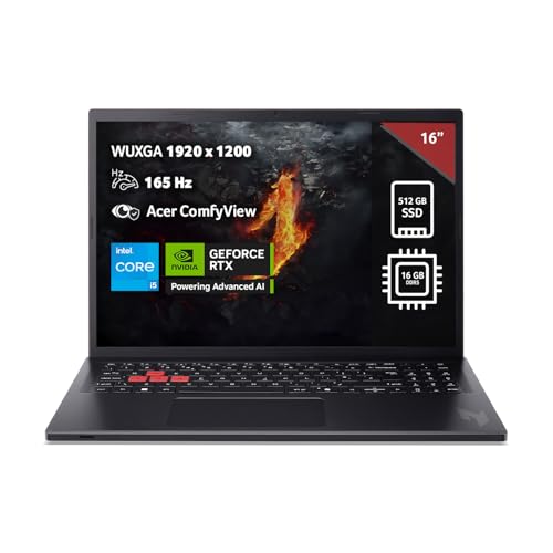 Acer Laptop Gamer Nitro Lite 16' WUXGA 165Hz Core...