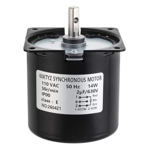 20 RPM Synchronous Gear Motor Permanent Magnet AC Motor 110V