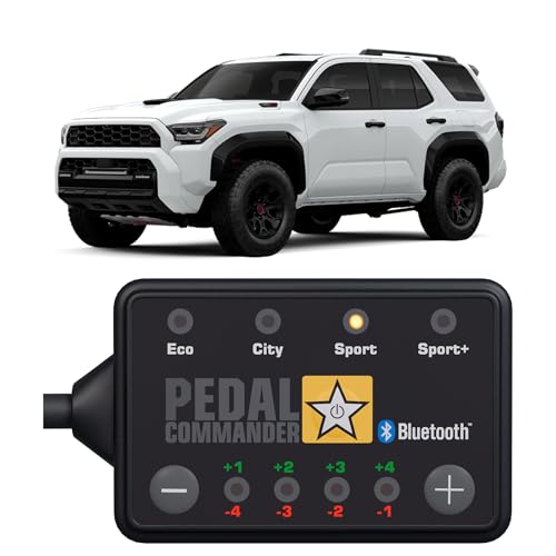 Image of PEDAL COMMANDER for Toyota 4Runner 2025-2026 (6th Gen N500) Throttle Response Controller - Plug-and-Play, 36 Settings 4 Modes, Anti-Theft, Wireless App - Off-Road TRD Pro Trailhunter Upgrade Parts