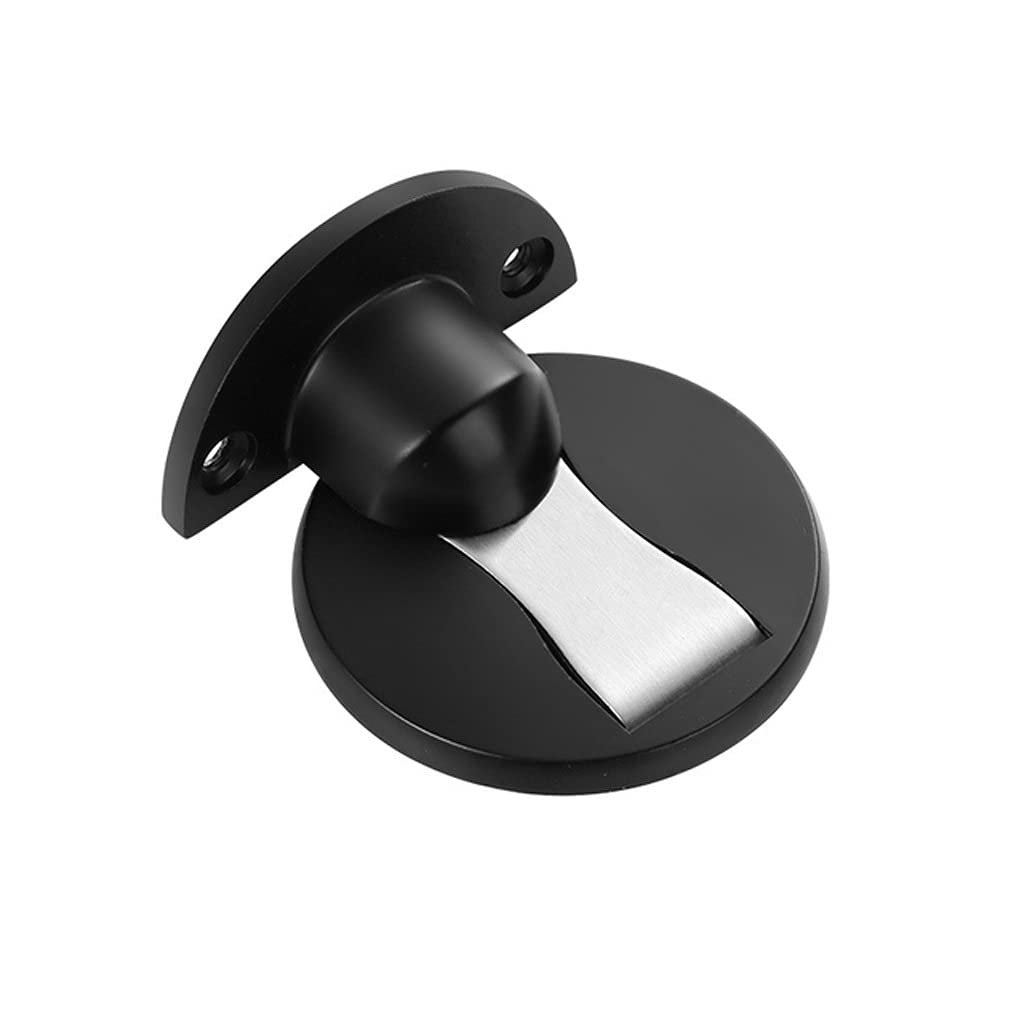Door Stopper Non-Punch Five Kinds Colors Available Holder Hidden Doorstop Furniture Hardware(Red Bronze)