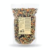VIELSEITIG: Wer will sich beim Snacken schon zwischen süß und salzig entscheiden? Bei unserem Energizer Mix bekommst Du beides. Geröstete Sojabohnen treffen auf fruchtige Cranberries in Ananasdicksaft. Ein Biss knackige Mandeln, der nächste Biss softe Maulbeeren. Boom, Geschmacksexplosion.