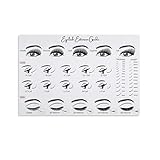 ZHJLUT Posters Eyelash Extension Guide Poster Eyelash Style Poster Salon Wall Art Canvas Painting Posters And Prints Wall Art Pictures for Living Room Bedroom Decor 24x36inch(60x90cm) Unframe-style