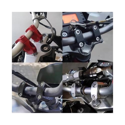 Elevador manillar 22mm 28mm para FZ6 MT-07 y MT-09 6