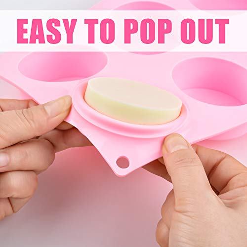 Silicone Cookie Molds Round Cylinder Chocolate Cover Mold (3, Multi) #TOP7