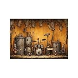 1.Peinture sur toile musicale sans cadre: veuillez noter que d'affiches musicales est livré sans cadre. Ces toiles murales sont des cadres de taille correspondante trouvés dans votre grand magasin local, vous permettant d'assortir facilement les cadres à votre décoration murale.