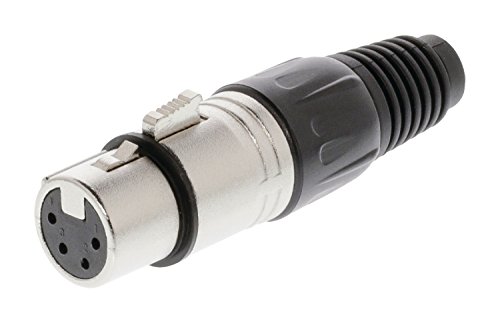 Preisvergleich Produktbild Valueline XLR-4F 4-polig Kabelkupplung