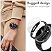 SPGUARD For Samsung Galaxy Watch 8 Screen Protector Case 40mm Cover, [2+2Pack] Scratch Resistant Tempered Glass Screen Protector & Hard PC Bumper for Samsung Galaxy Watch8 40mm(NOT for Other Models)