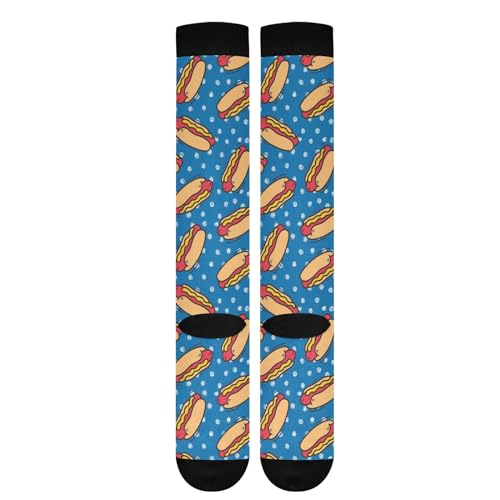 Image of Compression Socks for Women & Men, Knee High Socks for Circulation Medical Running Athletic Nurse Travel