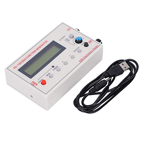 Générateur de fonction DDS FG-100 haute précision avec lignes de connexion et testeur