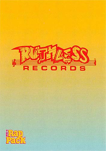 Ruthless Records trading card (Eazy-E, Compton California Rap Music Label) 1991 Rap Pack #148