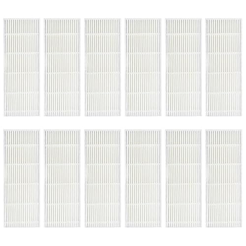 Chuancheng 12Pcs Replacement Filter for Lefant M2 M210 M210B M210S M213 M213S for OKP Life K2 K3 K3A K4 K5 Robotic Vacuum Cleaner