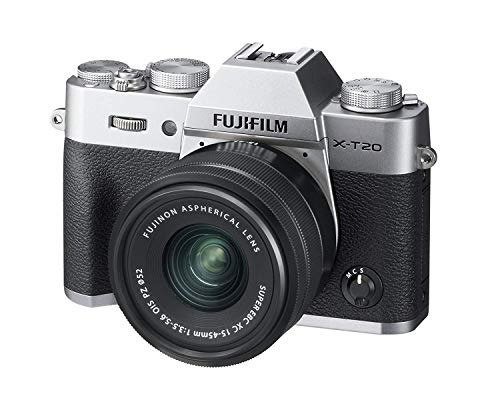 Ficha técnica Fujifilm X-T20 Kit de cámara Evil de 24 MP y Pantalla de 3" con Cuerpo y Objetivo XC 15-45 mm Plata - Fernando Cortés