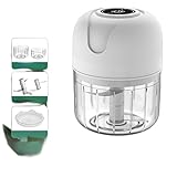 REDARE Procesador de alimentos. Mini procesador de alimentos. Procesador de alimentos inalámbrico de artefactos. Licuadora de ropa para el hogar. 100 mi. 250 mi. Azul. Blanco 100 nl blanco