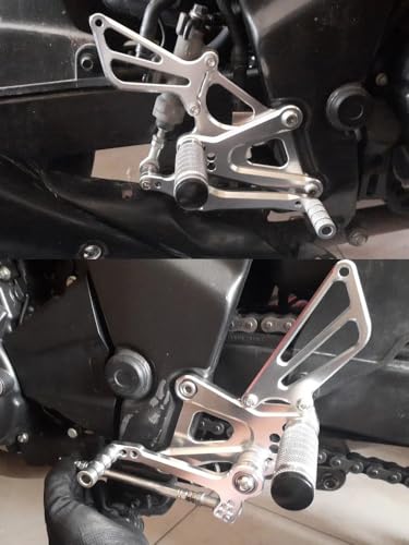 Commandes reculées CBR250R : repose-pieds moto en alu taillé masse