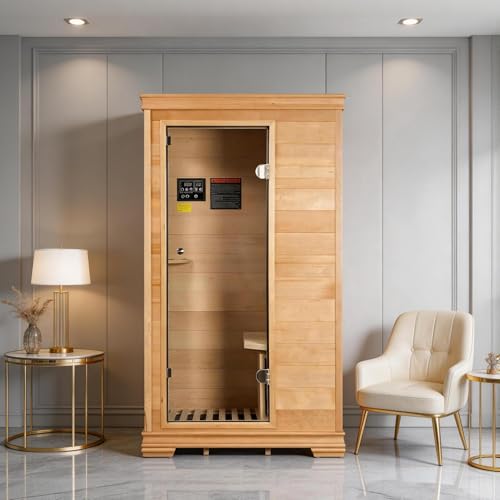 Royal Saunas Hongyuan 1-Person Infrared Sauna