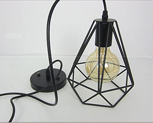 Aclblk Loft American Vintage Ceiling Pendant Lamp Wrought Iron Wire Bird Cage Safety Lights Flush Mount Hanging Light Antique Chandelier For Home Decor Restaurant Lighting E27 110/240V #TOP5
