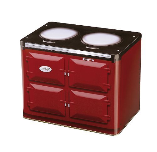 Aga Oven Shaped Tin Metal Red