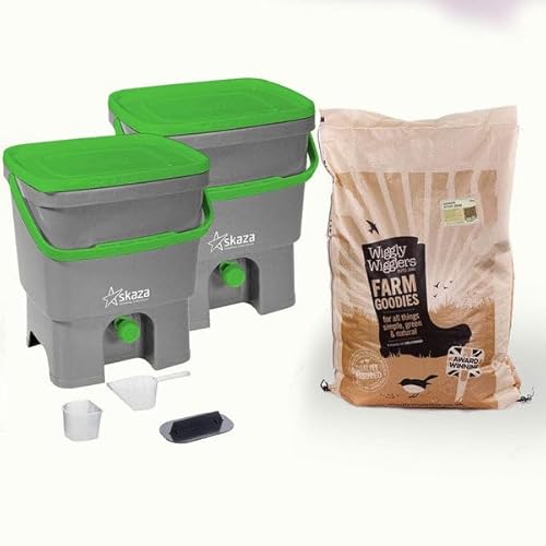 Wiggly Wigglers Bokashi Compost Bin Kit Organico 1