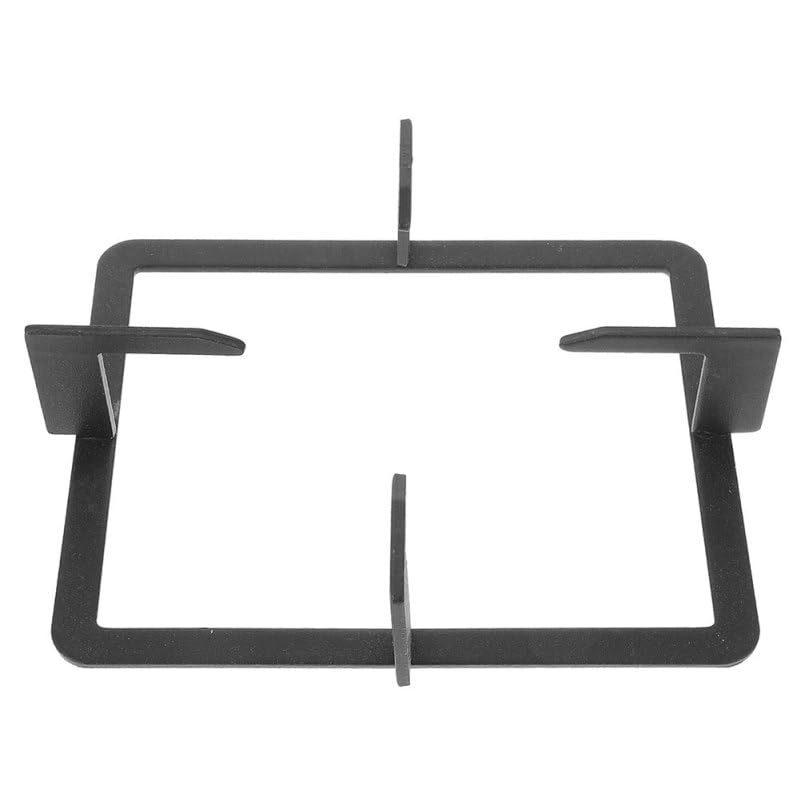 PRETYZOOM Support rectangulaire antidérapant pour cuisinière à gaz Grille rectangulaire pour cuisinière à gaz Support stable pour casseroles Facile à installer 1 pièce