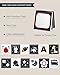 High Contrast Black and White Baby Toys for Newborn 0-6 Months – Contrast Cards & Sensory Baby Book with Mirror – Tummy Time Infant Toys for Visual Stimulation, Early Learning & Brain Development