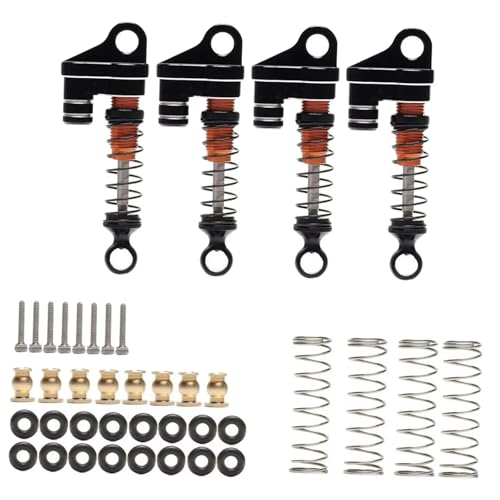 Amortisseur SCX24 en alu usiné pour crawler Axial 1:24