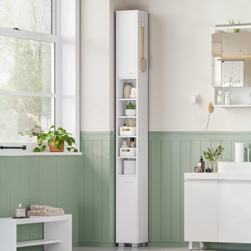 Hzuaneri Mueble de Baño Alto, Columna Baño, Armario...