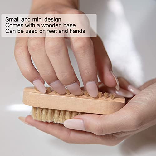 Wooden Nail Cleaning Brush - Image 2