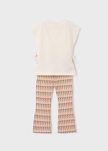 Conjunto Mayoral niña 8 años para paseos y eventos con pantalón multicolor de 128 cm 6