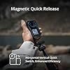 DJI Osmo Action 4 Standard Combo, 4K/120fps Waterproof Action Camera with a 1/1.3-Inch Sensor, Stunning Low-Light Imaging,10-bit & D-Log M Color Performance, Long-Lasting 160 Mins, Outdoor Camera