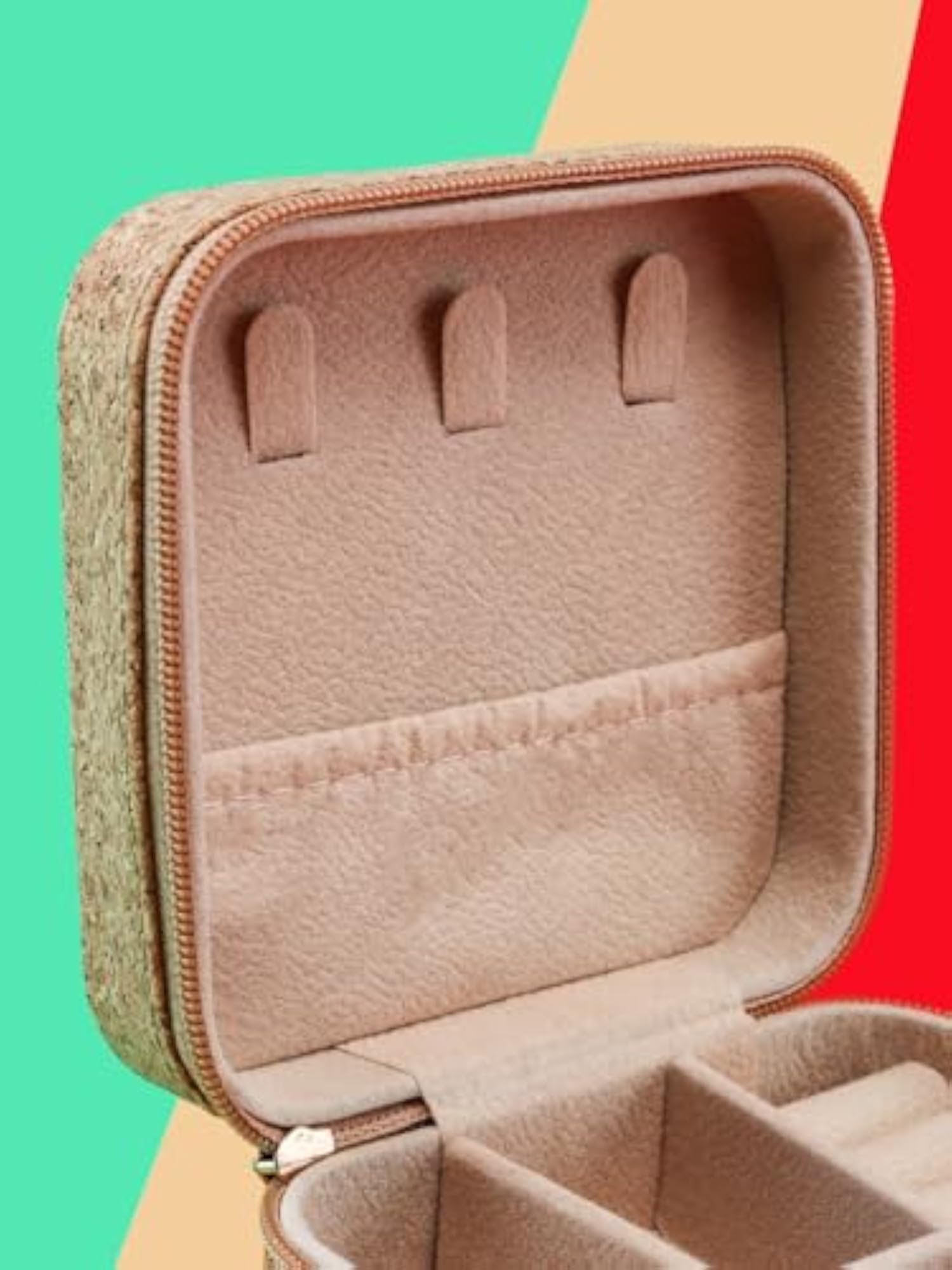 Portable Travel Jewelry Box, Small Organizer