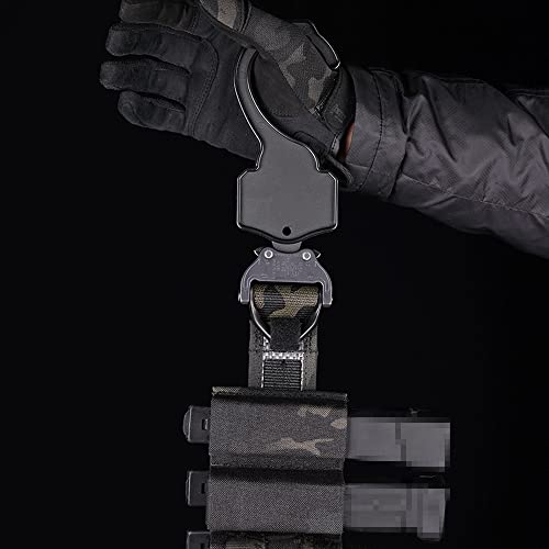 Tactical Gürtel Aufhänger Haken für Cobra Schnalle Gürtel/Display Organizer Schnalle Einsatz Jagd Militär Kampf Gürtel Haken Zubehör (2pcs)