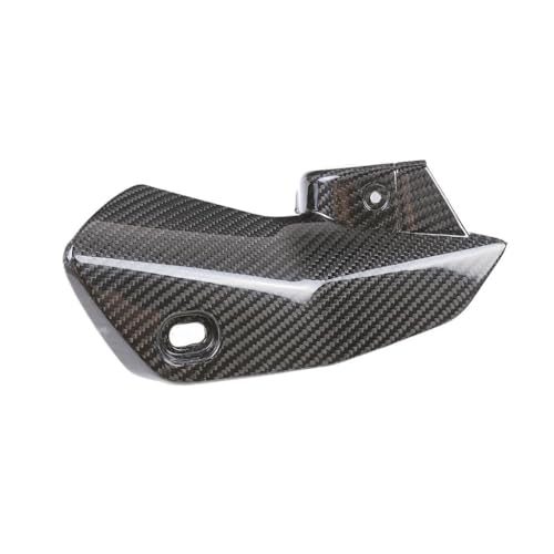 Protection garde spoiler R1250RS pour éviter les impacts de gravillons sur pot d'échappement