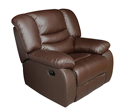 Mapo Möbel Leder Fernsehsofa Relax-Sessel Fernsehsessel mit Schlaffunktion 5116-1-377 – Bild 5