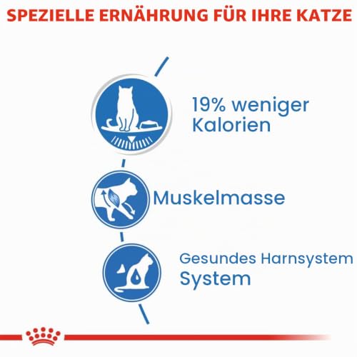 Royal Canin Light Weight Care Gravy | 12 x 85 g | Nassfutter für Katzen | Zur Unterstützung für übergewichtige Katzen | Enthält Eisen, Mangan und Zink