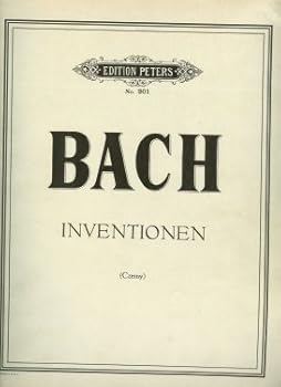 Unknown Binding Bach, Inventionen, Edition Peters, No. 201 Book