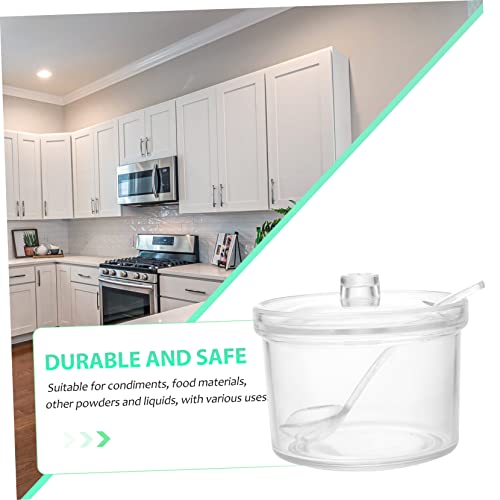 Yardwe Recipientes De Jarra De 2 Peças Com Tampas De Recipientes De Molho Recipiente De Molho Com Ta