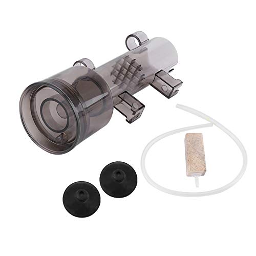 Image of Tiiyee Protein Skimmer, Fish Tank Surface Skimmer Water Filter Accessory | Fish Tank Water Internal Filter, Improves Oxygen Exchange & Water Clarity for Small Coral Aquarium Tropical Marine Reef