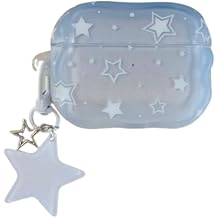 Compatible with AirPods Pro 3 Case Cute, Glitter Pink Leopard Print/Star Pattern Design Earbuds Protective Cover for Air Pods Pro 3rd Gen for Girls Women B