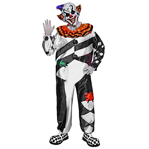 Spooktacular Creations Clown Adult Costume (Standard) White