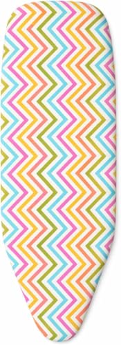 Supersize Smart Fit Ironing Board Cover XL Fits Extra Large Ironing Boards 145 x 54 cm | Thick Felt Pad | Durable Elastic Fit | Iron Board Cover | Machine Washable | UK Made